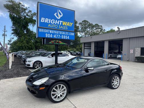 Black 2005 Mercedes-Benz SLK-Class SLK350 Roadster