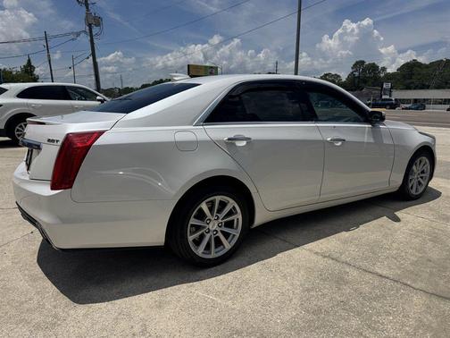 Crystal White Tricoat 2018 Cadillac CTS 2.0L Turbo