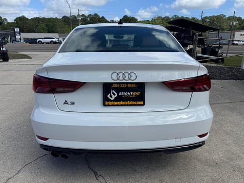 White 2019 Audi A3 Premium