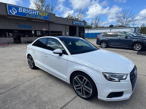White 2019 Audi A3 Premium