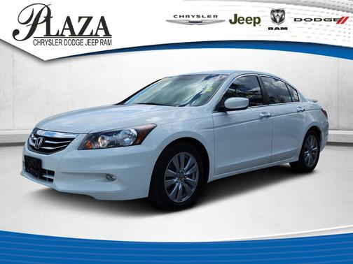 White 2011 Honda Accord EX-L