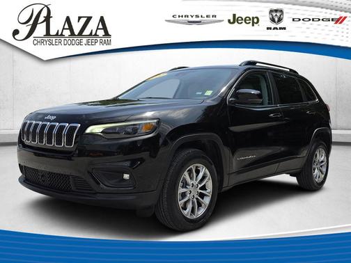 Diamond Black Crystal Pearlcoat 2022 Jeep Cherokee Latitude Lux