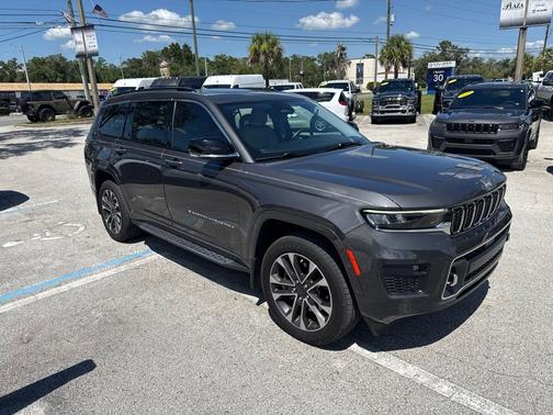 Gray Metallic 2021 Jeep Grand Cherokee L Overland