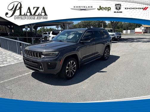 Gray Metallic 2021 Jeep Grand Cherokee L Overland