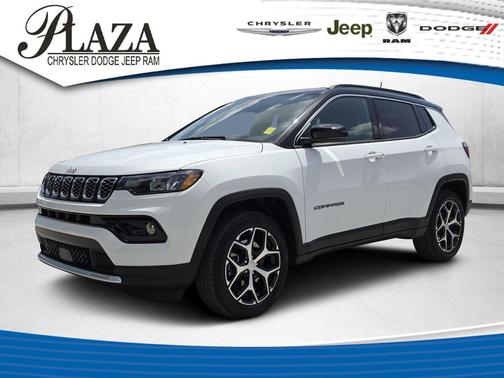 Bright White Clearcoat 2024 Jeep Compass Limited
