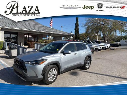 Sonic Silver 2023 Toyota Corolla Cross LE