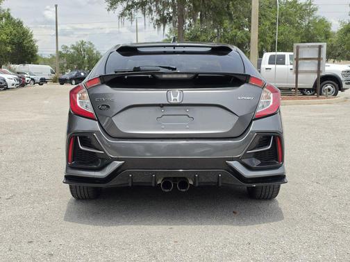Gray 2020 Honda Civic Sport