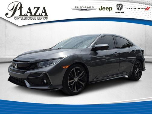 Gray 2020 Honda Civic Sport