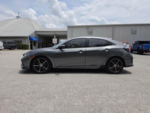 Gray 2020 Honda Civic Sport
