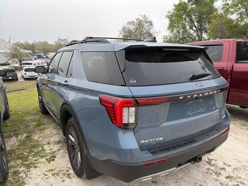Vapor Blue Metallic 2025 Ford Explorer Active