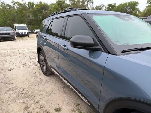 Vapor Blue Metallic 2025 Ford Explorer Active