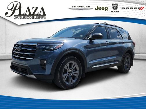 Vapor Blue Metallic 2025 Ford Explorer Active