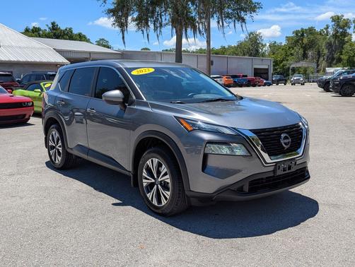 Gun Metallic 2022 Nissan Rogue SV