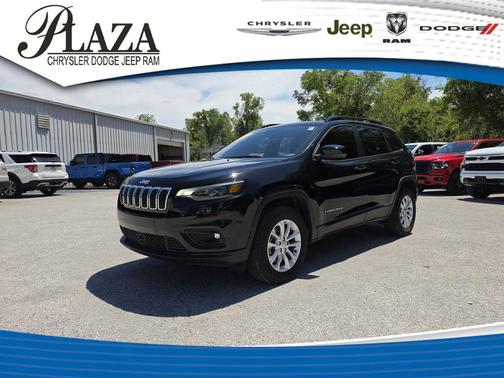 Diamond Black Crystal Pearlcoat 2022 Jeep Cherokee Latitude Lux