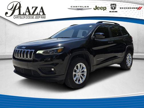 Diamond Black Crystal Pearlcoat 2022 Jeep Cherokee Latitude Lux