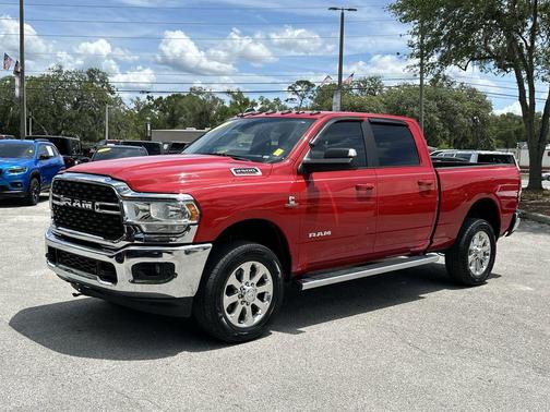 Flame Red Clearcoat 2022 RAM 2500 Big Horn Crew Cab 4x4 6'4' Box
