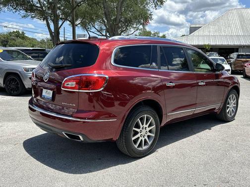 Crimson Red 2017 Buick Enclave Leather
