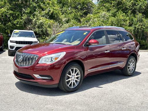 Crimson Red 2017 Buick Enclave Leather