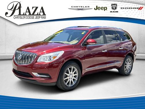 Crimson Red 2017 Buick Enclave Leather Group