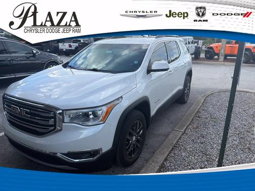 White Frost 2019 GMC Acadia SLT-1