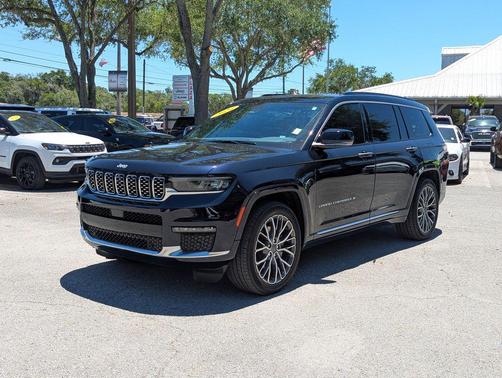 Midnight Sky 2024 Jeep Grand Cherokee L Summit Reserve