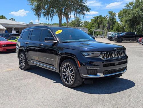 Midnight Sky 2024 Jeep Grand Cherokee L Summit Reserve