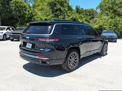 Midnight Sky 2024 Jeep Grand Cherokee L Summit Reserve