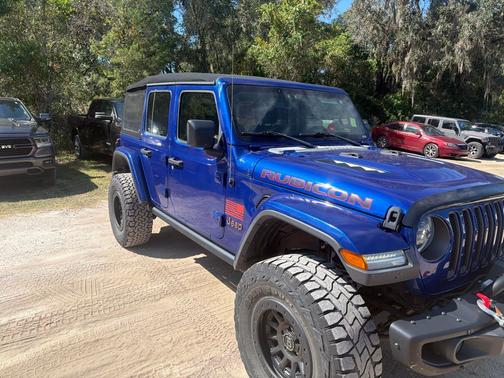 Ocean Blue Metallic 2019 Jeep Wrangler Rubicon
