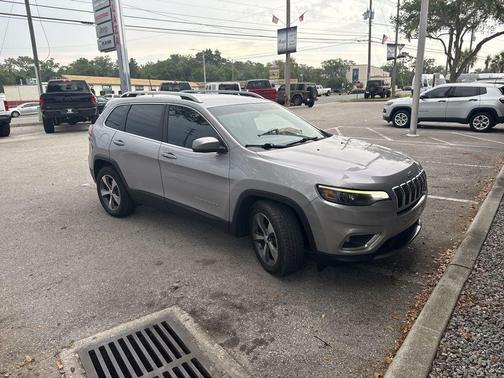 Billet Silver Metallic Clearcoat 2019 Jeep Cherokee Limited