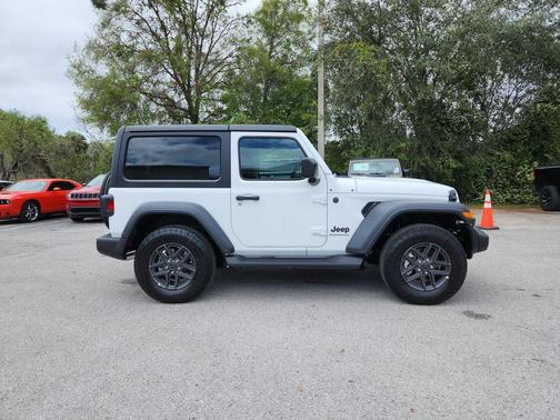 Bright White Clearcoat 2026 Jeep Wrangler Sport S
