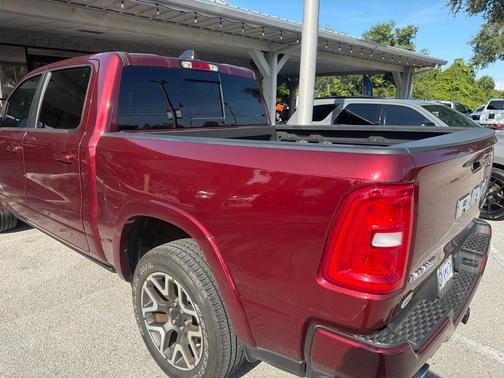 Red 2025 RAM 1500 Laramie