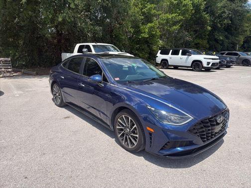 Stormy Blue 2020 Hyundai SONATA Limited