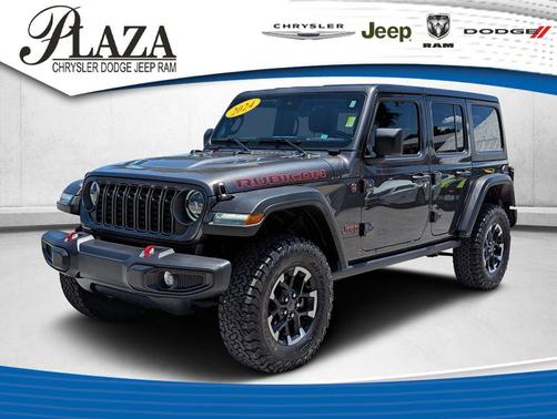 Granite Crystal Metallic Clearcoat 2024 Jeep Wrangler Rubicon