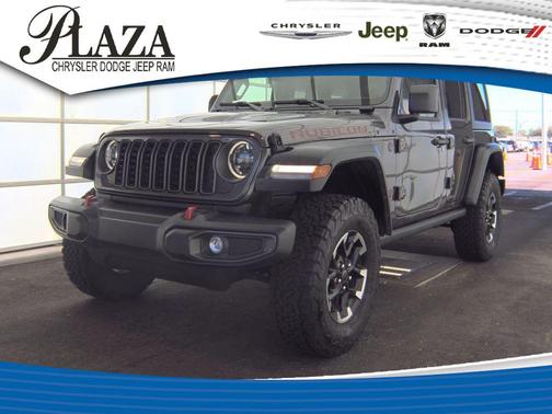 Granite Crystal Metallic Clearcoat 2024 Jeep Wrangler Rubicon