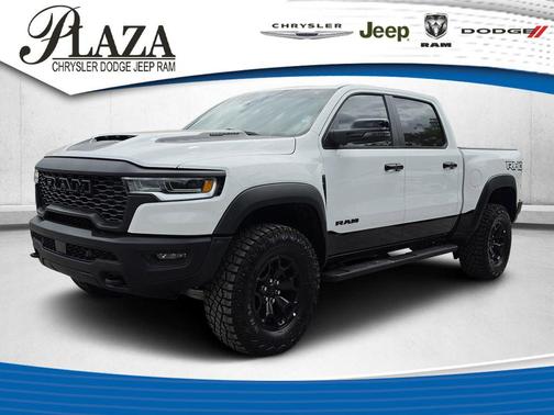 Bright White Clearcoat 2026 RAM 1500 RHO Crew Cab 4x4 5'7' Box