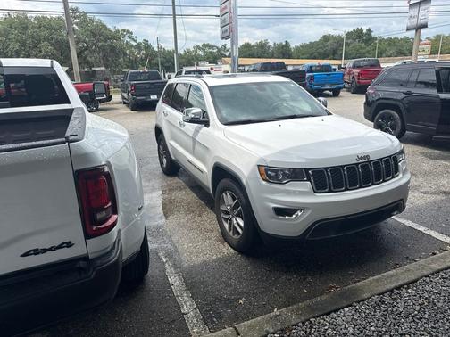 Bright White Clearcoat 2021 Jeep Grand Cherokee Limited