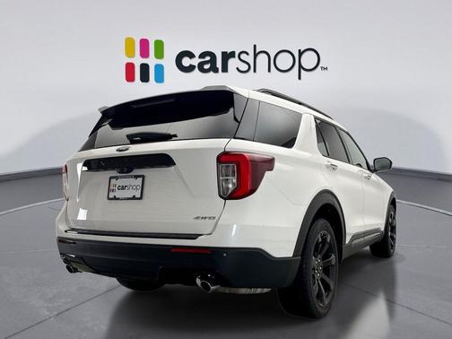 STAR WHITE MET TRI-COAT 2023 Ford Explorer ST-Line