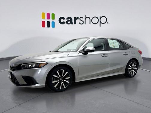 Sonic Gray 2024 Honda Civic EX