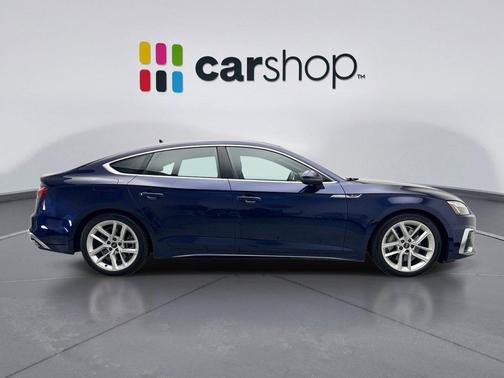 Navarra Blue Metallic 2023 Audi A5 Sportback 45 S Line Premium Plus
