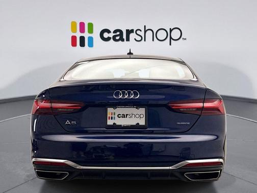 Navarra Blue Metallic 2023 Audi A5 Sportback 45 S Line Premium Plus