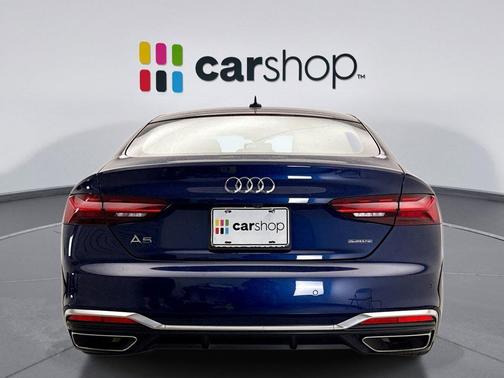 Navarra Blue Metallic 2023 Audi A5 Sportback 45 S Line Premium Plus