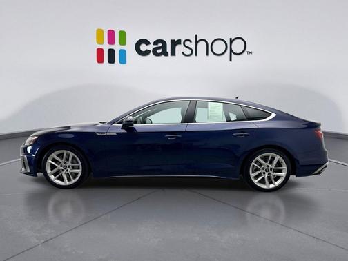 Navarra Blue Metallic 2023 Audi A5 Sportback 45 S Line Premium Plus