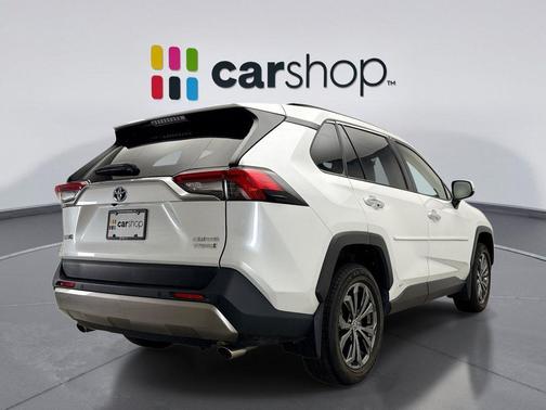 Wind Chill Pearl 2024 Toyota RAV4 Hybrid Limited