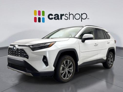 Wind Chill Pearl 2024 Toyota RAV4 Hybrid Limited
