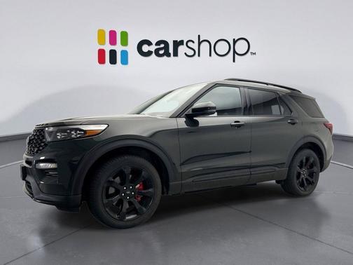 FORGED GREEN METALLIC 2024 Ford Explorer ST