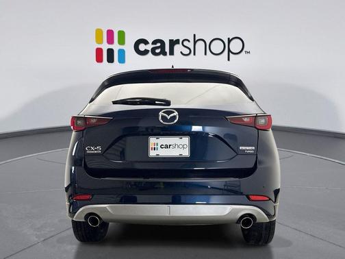Crystal Blue 2025 Mazda CX-5 2.5 Turbo Signature