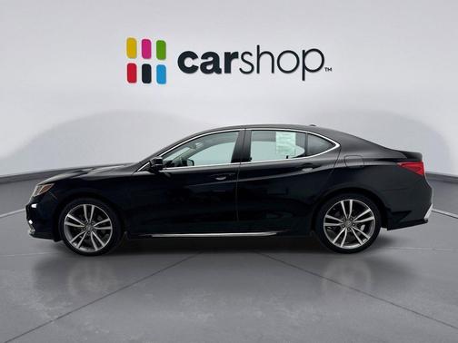 Crystal Black 2019 Acura TLX Technology