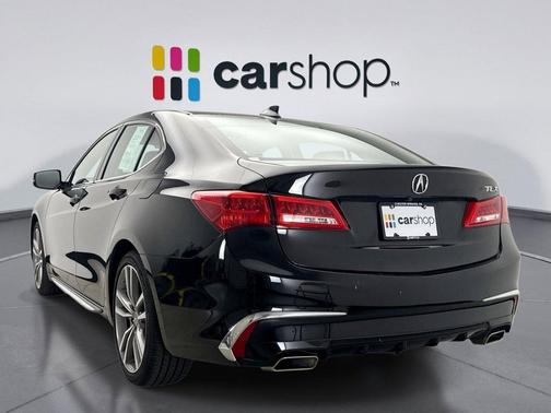Crystal Black 2019 Acura TLX Technology