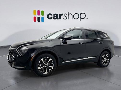 Fusion Black 2023 Kia Sportage Hybrid EX