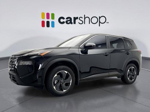 Super Black 2025 Nissan Rogue SV
